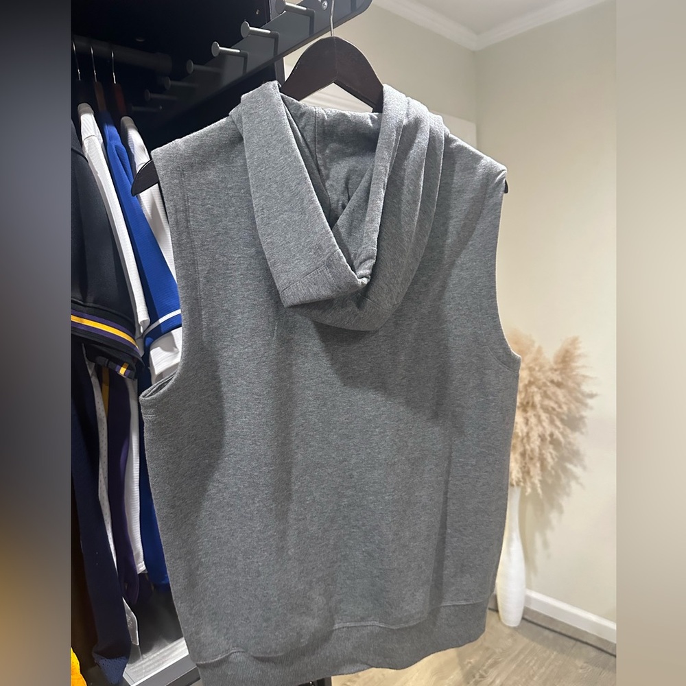 Michael Kors Charcoal Zip-Up Hoodie